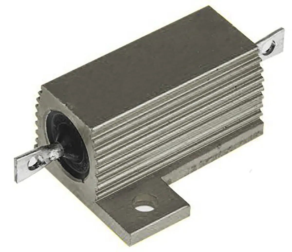 Produktfoto 1 von RS PRO Aluminium Lastwiderstand 2.2Ω ±5% / 75W, Alu Gehäuse → +200°C