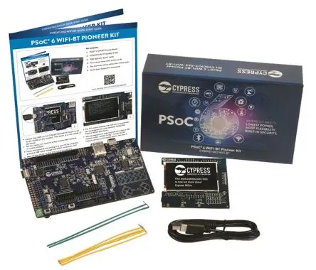 Produktfoto 1 von Infineon Psoc 6 Wi-Fi-BT Pioneer Kit, Entwicklungskit Entwicklungskit PSoC