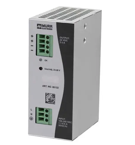 Produktfoto 1 von Murrelektronik Limited Eco-Rail DIN-Schienen Netzteil Getaktet 24V dc / 2.5A 60W 90 → 264V ac