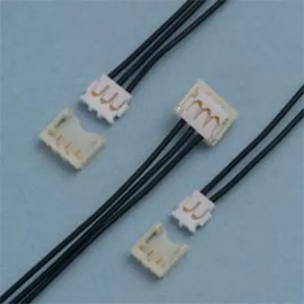 Produktfoto 1 von JST ACH Buchse Steckverbindergehäuse 1.2 mm, 2-polig / 1-reihig Gerade, Kabel für ACH-Steckverbinder