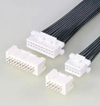 Produktfoto 1 von JST XAD Buchse Steckverbindergehäuse 2.5 mm, 12-polig / 2-reihig Gerade, Kabel für XAD-Steckverbinder