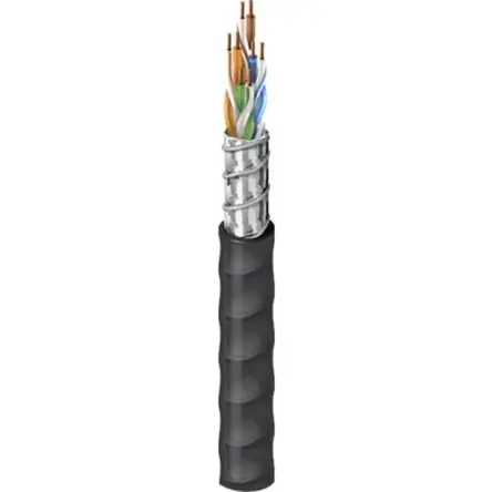 Belden 2183R 4 Audiokabel Geschirmt, L. 305 m Schwarz