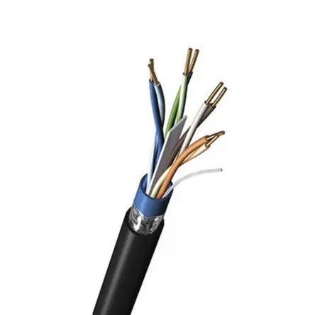 Produktfoto 1 von Belden 7953A Kat. 6 Ethernet-Kabel, 305 m, Schwarz Abgeschirmt Geschirmt, Aussen ø 8.38 mm Außen-ø , Polyvinylchlorid