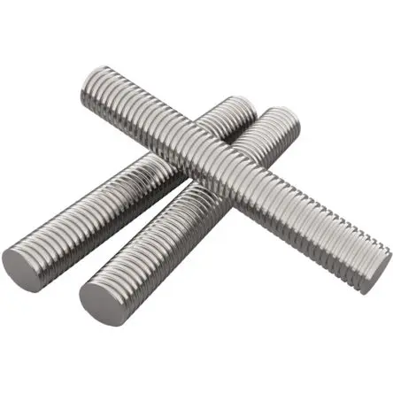 Produktfoto 1 von RS PRO M6 Gewindestange Weichstahl 40 mm Finish Verzinkt