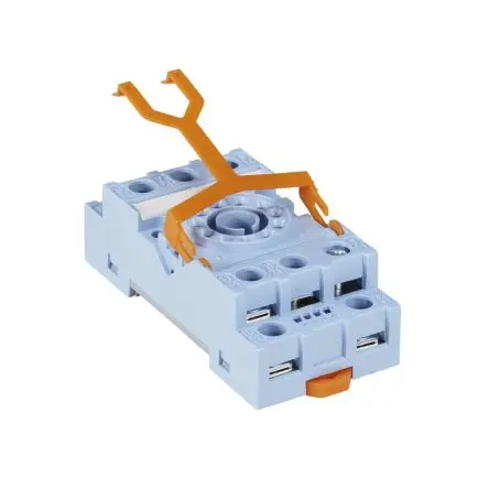 Produktfoto 1 von Releco Relaissockel zur Verwendung mit 11-poliges Standard-Relais MRC, 11 -Kontakt, DIN-Hutschiene, 250V