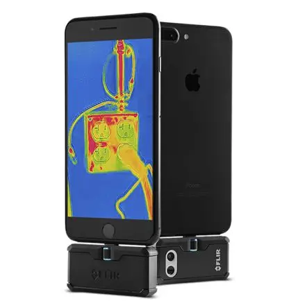 Produktfoto 1 von FLIR ONE Pro LT FLIR ONE PRO Wärmebildkamera Festwert 80 x 60 pixel, 120 °C / 100mK