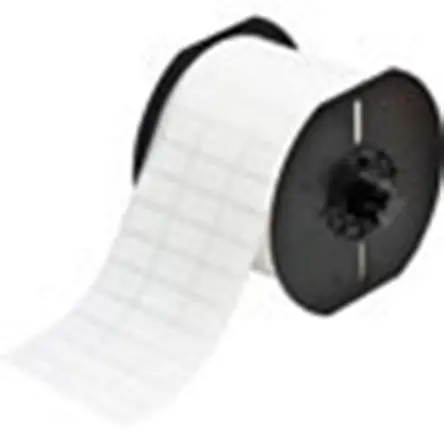 Produktfoto 1 von Brady Etikette auf Rolle B. 25.4 mm für BBP33, i3300, i5300 5000 Pro Rolle auf Weiß 12.7 mm Polyester