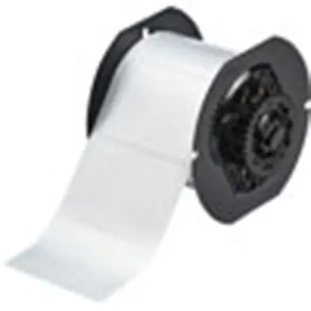 Produktfoto 1 von Brady Etikette auf Rolle B. 76.2 mm für BBP33, i3300, i5300 500 Pro Rolle auf Silber 50.8 mm Metallisiertes Polyester