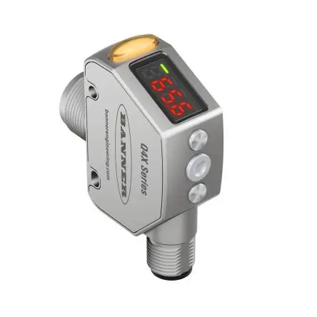 Produktfoto 1 von Banner Q4X Kubisch Optischer Sensor, Entfernung, Analog Ausgang, Schraube