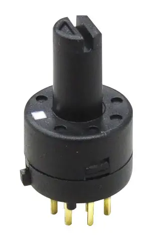 Produktfoto 1 von RS PRO RT Drehschalter / 0.5 A Lot, 15.1 mm x 9.2 mm x 15.1 mm