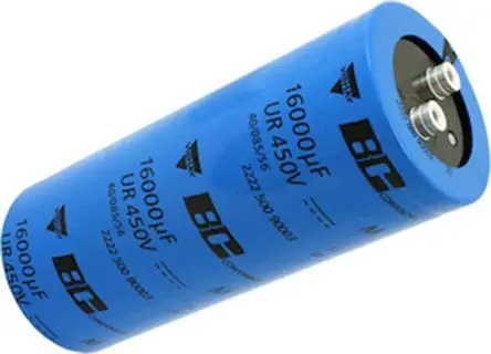 Produktfoto 1 von Vishay 500 PGP-ST Schraubanschlussklemme Kondensator 3300 μF ±20 % / 500V dc, Ø 76.4 mm x 105.8 mm, 85 °C