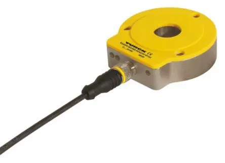Produktfoto 1 von Turck RI360P0 Absolutwertgeber Induktiver Winkel, 30V dc, 12000 U/min, Analog Hohl mit Ø 22 mm Schaft