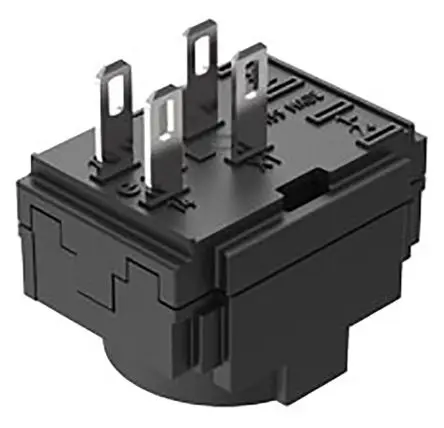 Produktfoto 1 von EAO Drucktaster-Kontaktblock 1 Schließer 250V ac/dc für Schalter der Serie 61 Lötanschluss