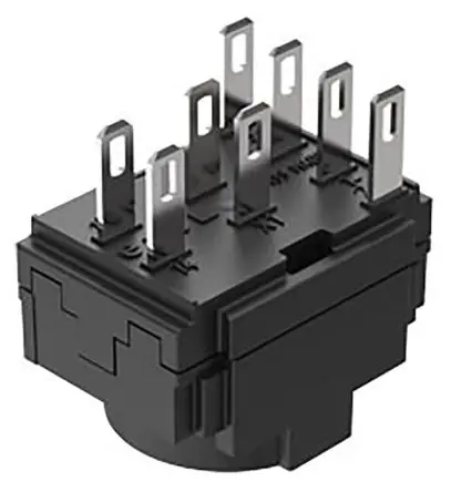 Produktfoto 1 von EAO Drucktaster-Kontaktblock 2 Schließer, 1 Öffner 250V ac/dc Lot