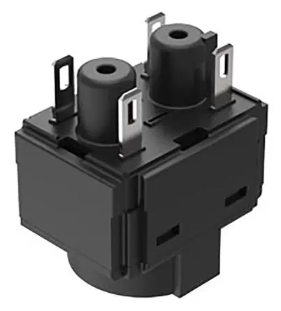 Produktfoto 1 von EAO Drucktaster-Kontaktblock 1-poliger Umschalter 250V ac/dc Lot