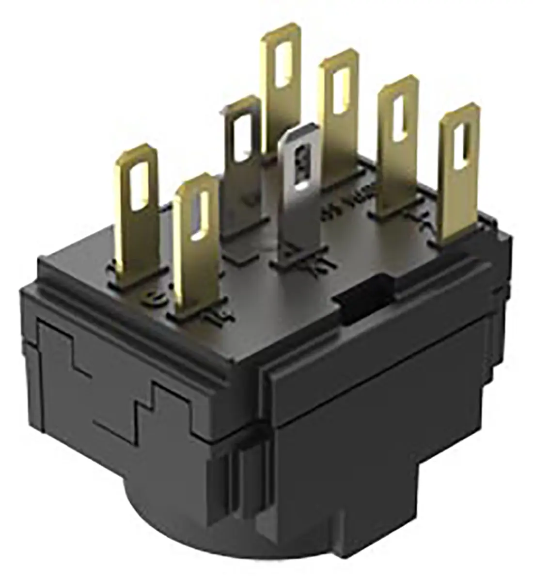 Produktfoto 1 von EAO Drucktaster-Kontaktblock 2 Schließer + 1 Öffner 250V ac/dc für Schalter der Serie 61 Lötanschluss