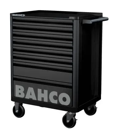 Produktfoto 1 von Bahco Vollstahl Werkzeugwagen, Typ Gestellwagen 8 Schubladen mit Rädern, 952 mm x 693mm x 782 mm