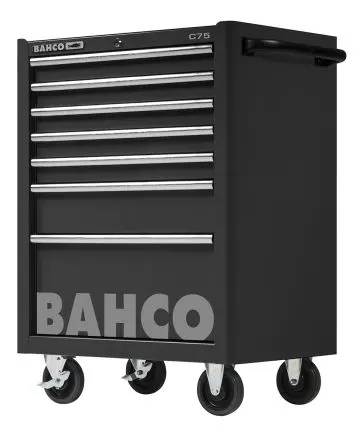 Produktfoto 1 von Bahco Vollstahl Werkzeugwagen, Typ Gestellwagen 7 Schubladen mit Rädern, 956 mm x 40Zoll x 763 mm
