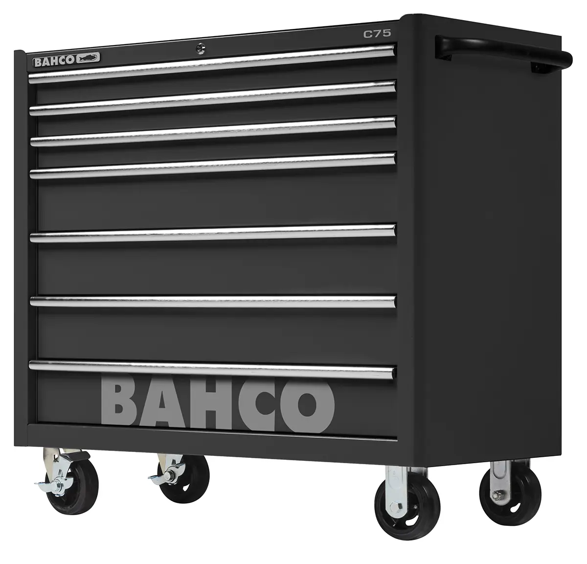 Produktfoto 1 von Bahco Vollstahl Werkzeugwagen, Typ Gestellwagen 7 Schubladen mit Rädern, 986 mm x 1.02 m x 1.1 m