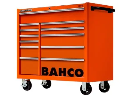 Produktfoto 1 von Bahco Vollstahl Werkzeugwagen, Typ Gestellwagen 12 Schubladen mit Rädern, 986 mm x 1.02m x 1.1 m