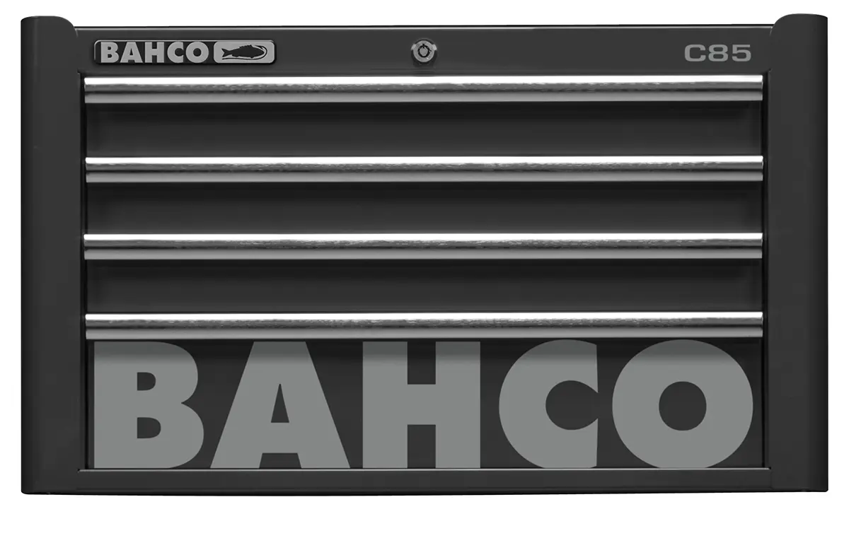 Produktfoto 1 von Bahco Edelstahl Werkzeugschrank, Typ Kasten 4 Schubladen, 417 mm x 677 mm x 677 mm