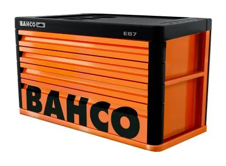 Produktfoto 1 von Bahco Vollstahl Werkzeugschrank, Typ Kasten 4 Schubladen, 402 mm x 693mm x 692 mm