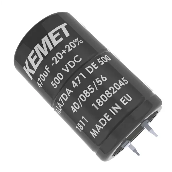 Produktfoto 1 von KEMET ALA8D Snap-In Aluminium-Elektrolyt Kondensator 300μF ±20% / 500V dc, Ø 30mm x 50mm, bis 105°C