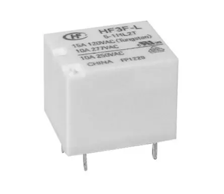 Produktfoto 1 von Hongfa Europe GMBH HF3F-L Leistungsrelais 24V dc Spule 1-poliger Umschalter 10A