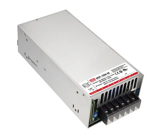 Produktfoto 1 von MEAN WELL Schaltnetzteil, 48V dc / 21A 1.008kW 127 → 370 V dc, 90 → 264 V ac Geschlossen,