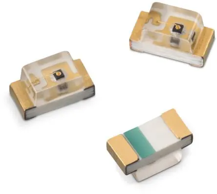 Produktfoto 1 von Wurth Elektronik WL-SICW IR-Diode, 0603, 850 nm, 2 mW/sr, 2-Pin, Oberfläche 1-LEDs