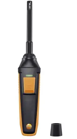 Produktfoto 1 von Testo Datenloggerfunktion Temperaturfühler 70 °C, bis 70 °C, Batterie-betrieben / 100 %RH