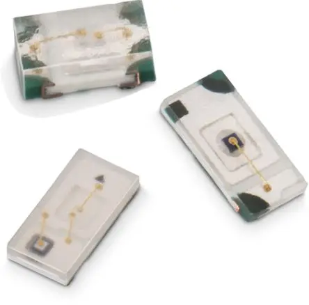 Produktfoto 1 von Wurth Elektronik WL-SMCC Oberfläche LED Grün 2.4 V, 120 °, 2-Pin 1608