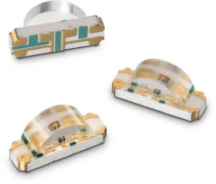 Produktfoto 1 von Wurth Elektronik WL-SFSW Oberfläche LED RGB 2.4 V, Cluster 3-LEDs, 120 °, 4-Pin 3210