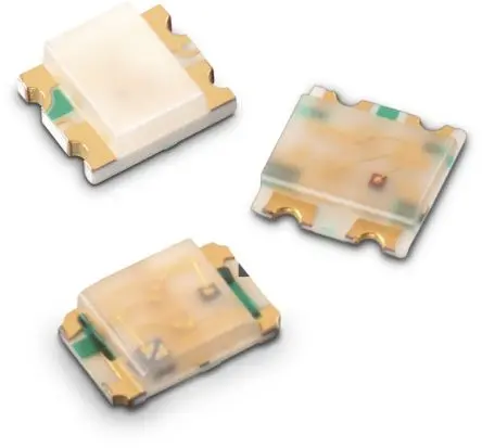 Produktfoto 1 von Wurth Elektronik WL-SFCD Oberfläche LED RGB 2.4 V, Cluster 3-LEDs, 120 °, 4-Pin 2012