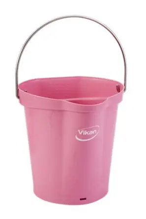 Produktfoto 1 von Vikan Kunststoff Eimer mit Henkel Rosa 6L