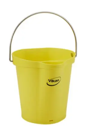 Produktfoto 1 von Vikan Kunststoff Eimer mit Henkel Gelb 6L