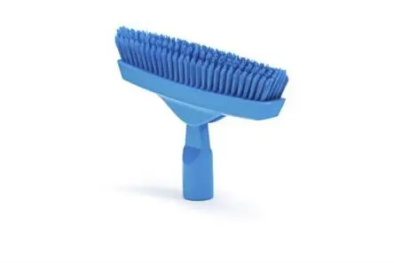 Produktfoto 1 von Vikan 225 mm Scheuerbürste Blau mit Polyester-Borsten Fugen-Scheuerbürste, Hart Blau, Borsten L. 40 mm