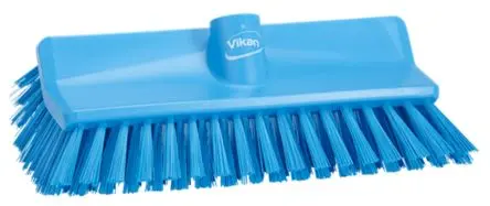 Produktfoto 1 von Vikan 150 mm Scheuerbürste mit Polyester-Borsten Blau, Borsten L. 41 mm