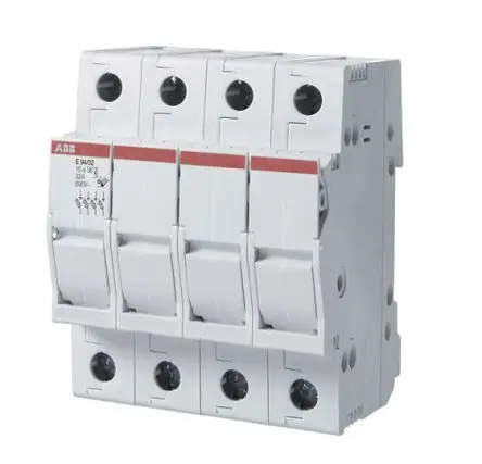 Produktfoto 1 von ABB 2CSM Trennschalter 4-polig DIN-Hutschiene 32A Grau IP40, IP20 3-phasig