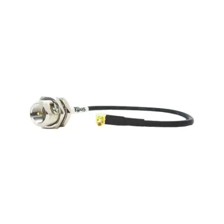 Produktfoto 1 von Siretta FME, MMCX RG174 Koaxialkabel, Abgeschlossen, 50 Ω, 100 mm, Aussen ø 2.7 mm Außen-ø , Schwarz