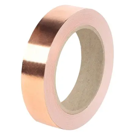Produktfoto 1 von RS PRO Metallisches Band Nichtleitend, 19mm x 33 m, Haftung 4.5N/cm