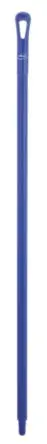 Vikan Polypropylen Besenstiel, Violett, ø 34 mm, L. 1.3 m z.Verwend.mit Sauber und trocken, Lebensmittelhandhabung
