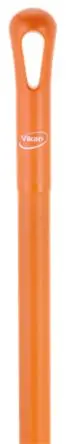Vikan Glasfaserverstärktes Polypropylen Besenstiel, Orange, ø 34 mm, L. 1.3 m z.Verwend.mit Sauber und trocken,
