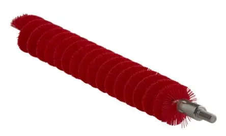 Produktfoto 1 von Vikan Rot Polyester Flaschenbürste L. 200mm 20 mm für Rohr