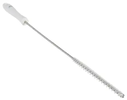 Produktfoto 1 von Vikan Weiß Polypropylen Flaschenbürste L. 3 mm L. 480mm 10 mm für Rohr