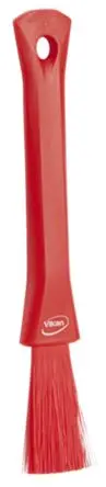 Produktfoto 1 von Vikan 30 mm Scheuerbürste mit Polyester-Borsten Rot, Borsten L. 57 mm