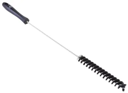 Produktfoto 1 von Vikan Schwarz Polypropylen Flaschenbürste L. 9 mm L. 500mm 20 mm für Rohr