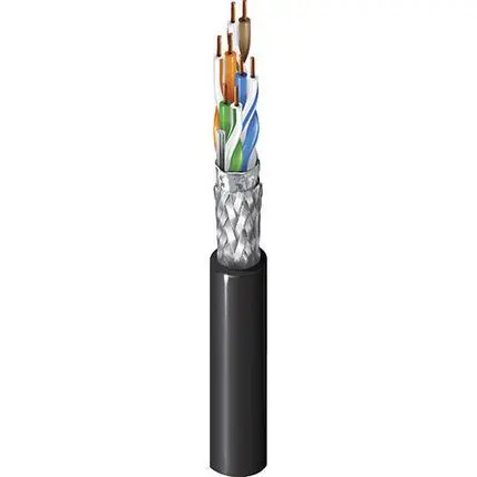 Produktfoto 1 von Belden 7934A Cat5e Ethernet-Kabel, 305 m, Schwarz Ungeschirmt Ungeschirmt, Aussen ø 5.84 mm Außen-ø , Lineares