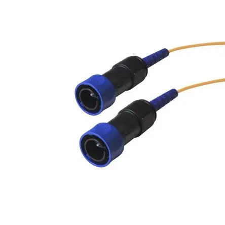 Produktfoto 1 von Bulgin 4000 LWL-Kabel 5 m, Raucharm halogenfrei Gelb 125 μm