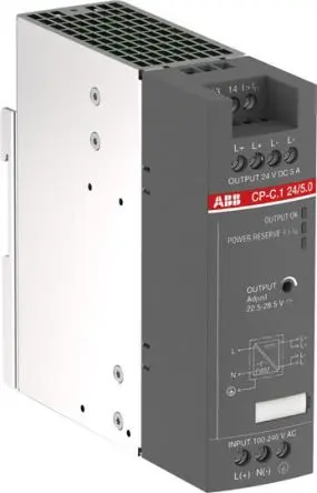 Produktfoto 1 von ABB CP-C.1 DIN-Schienen Netzteil Geschalteter Modus 300 V dc, 264V ac Wechselstrom/Gleichstrom / 5 A 24V dc DC 120 W
